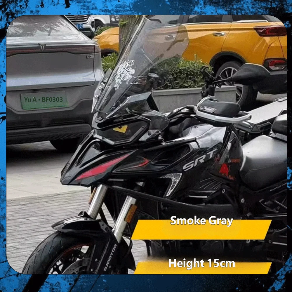 For Qianjiang Xiao 750/ 800/900 Modified Windshield, Heightened Windscreen, TRK902X Wind Deflector & Chest Protector Windshield
For Qianjiang Xiao 750/ 800/900 Modified Windshield, Heightened Windscreen, TRK902X Wind Deflector & Chest Protector Windshield