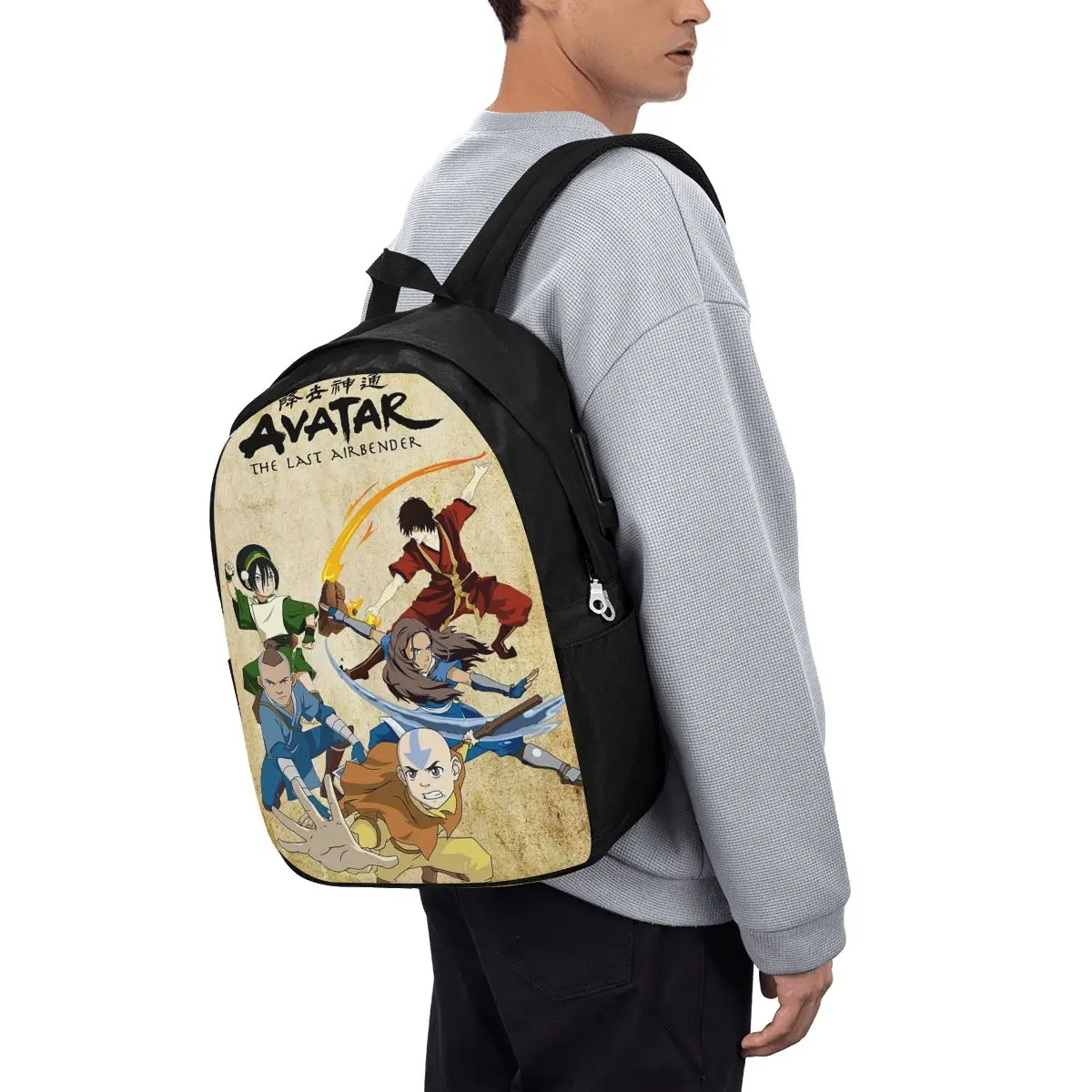 Avatar The Last Airdobladora Cartoon Backpack Travel Notebook Bag Computer College Student School Bag Laptop Shoulder Bags
Avatar The Last Airdobladora Cartoon Backpack Travel Notebook Bag Computer College Student School Bag Laptop Shoulder Bags