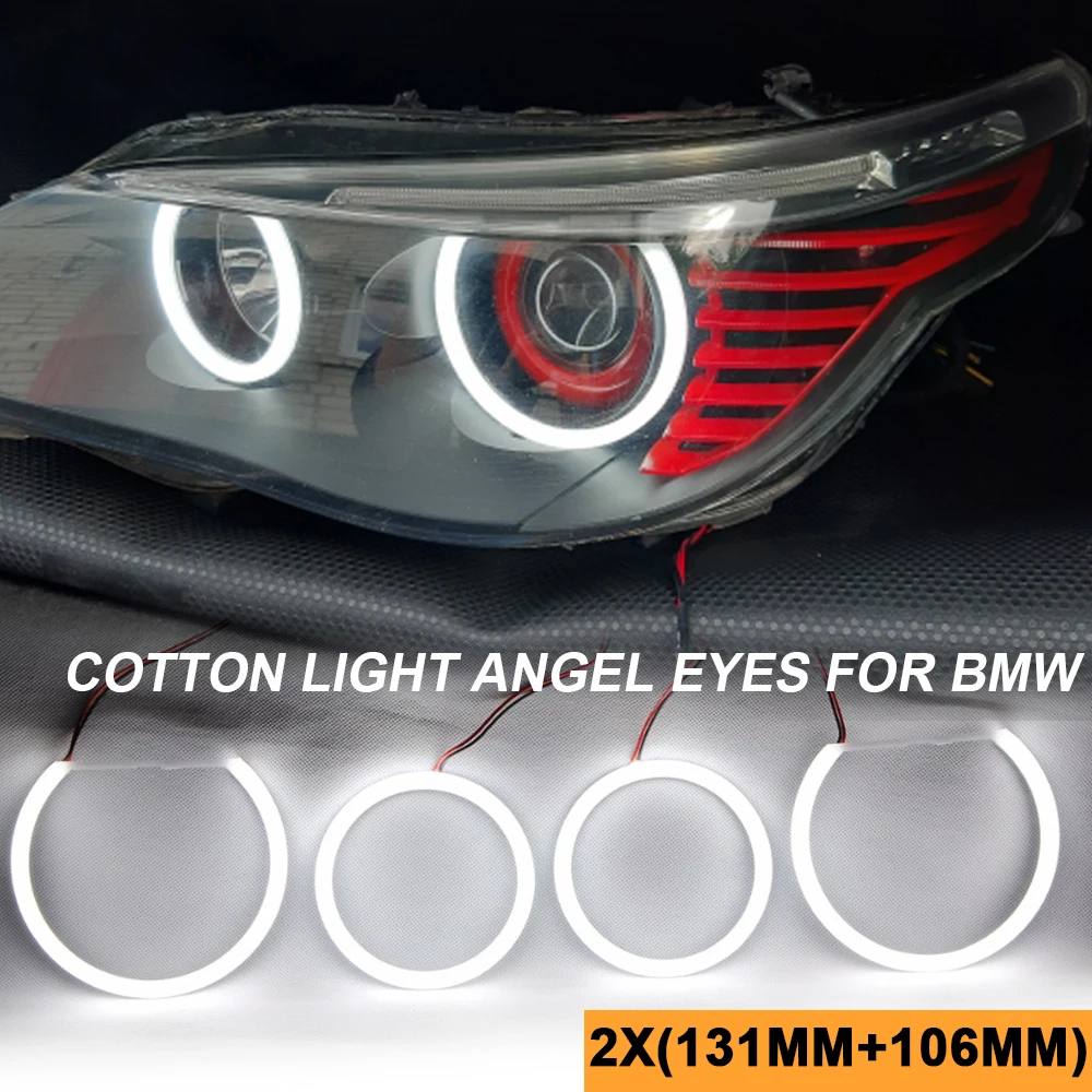 4pcs No Error LED Angel Eyes Headlights For BMW X Series E83 X3 E81 E82 E87 E88 E90 E91 Halo Ring Daytime Running DRL
4pcs No Error LED Angel Eyes Headlights For BMW X Series E83 X3 E81 E82 E87 E88 E90 E91 Halo Ring Daytime Running DRL