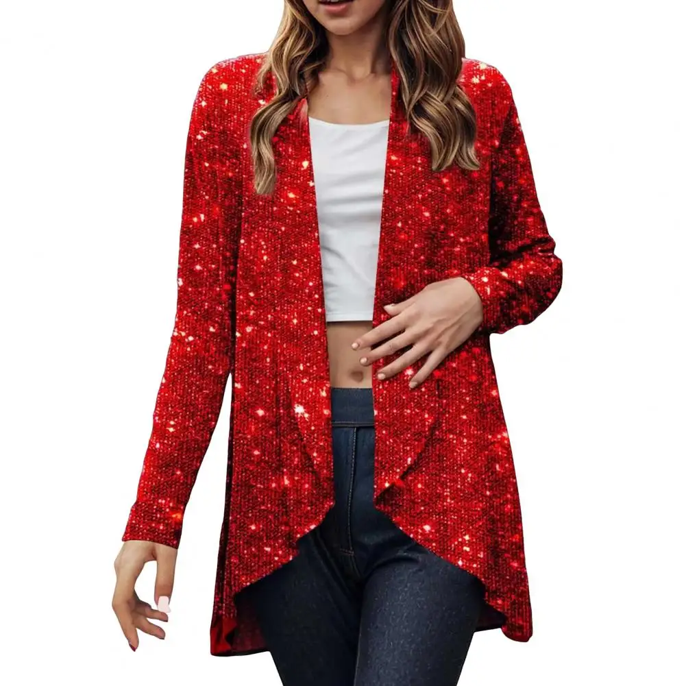Chic Sequin Women Jackets Fashion Glitter Office Lady Short Blazer Coat Slim Cardigan Women's Jacket Casual Outwear
Chic Sequin Women Jackets Fashion Glitter Office Lady Short Blazer Coat Slim Cardigan Women's Jacket Casual Outwear