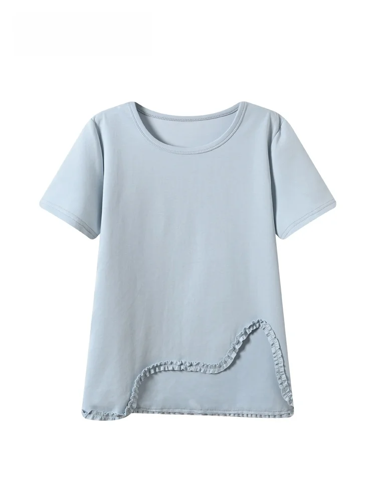 Cara CLUB plus Size Short Sleeve T-Shirt Women's Casual Style Summer New Loose Fit Cotton Blend Base Layer Meat Covering Slim...
Cara CLUB plus Size Short Sleeve T-Shirt Women's Casual Style Summer New Loose Fit Cotton Blend Base Layer Meat Covering Slim...