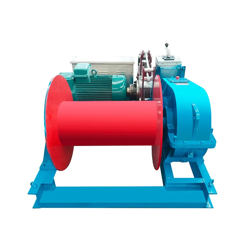 Electric winch with high efficiency transmission, low noise and long distance lifting
Electric winch with high efficiency transmission, low noise and long distance lifting