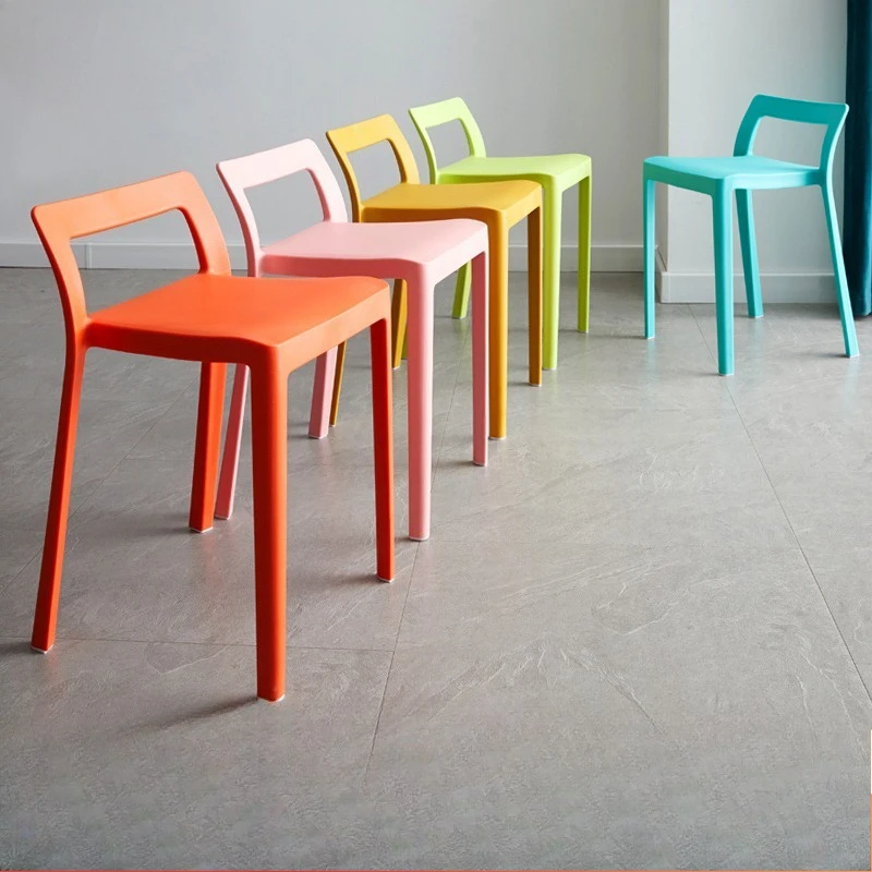 Simple Plastic Stool Home Adult Dining Chair Restaurant High Stool Hollow Back Chair
Simple Plastic Stool Home Adult Dining Chair Restaurant High Stool Hollow Back Chair