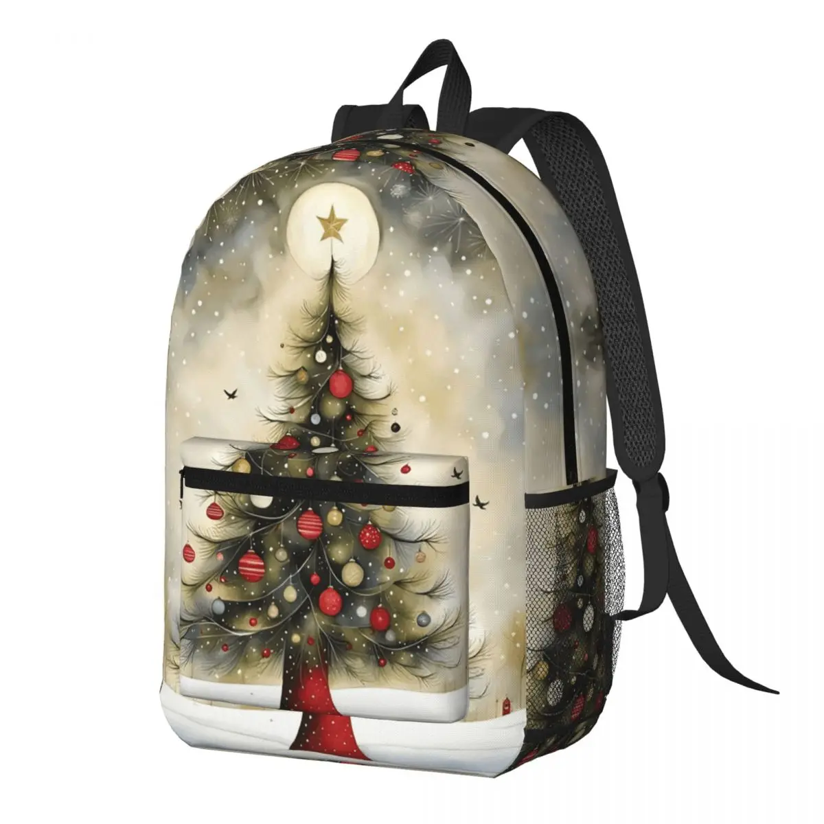 Exquisite Christmas Tree Print Backpack Daypack Large Capacity Boys Girls BookBag School Bag Shoulder Bags for Men Women
Exquisite Christmas Tree Print Backpack Daypack Large Capacity Boys Girls BookBag School Bag Shoulder Bags for Men Women