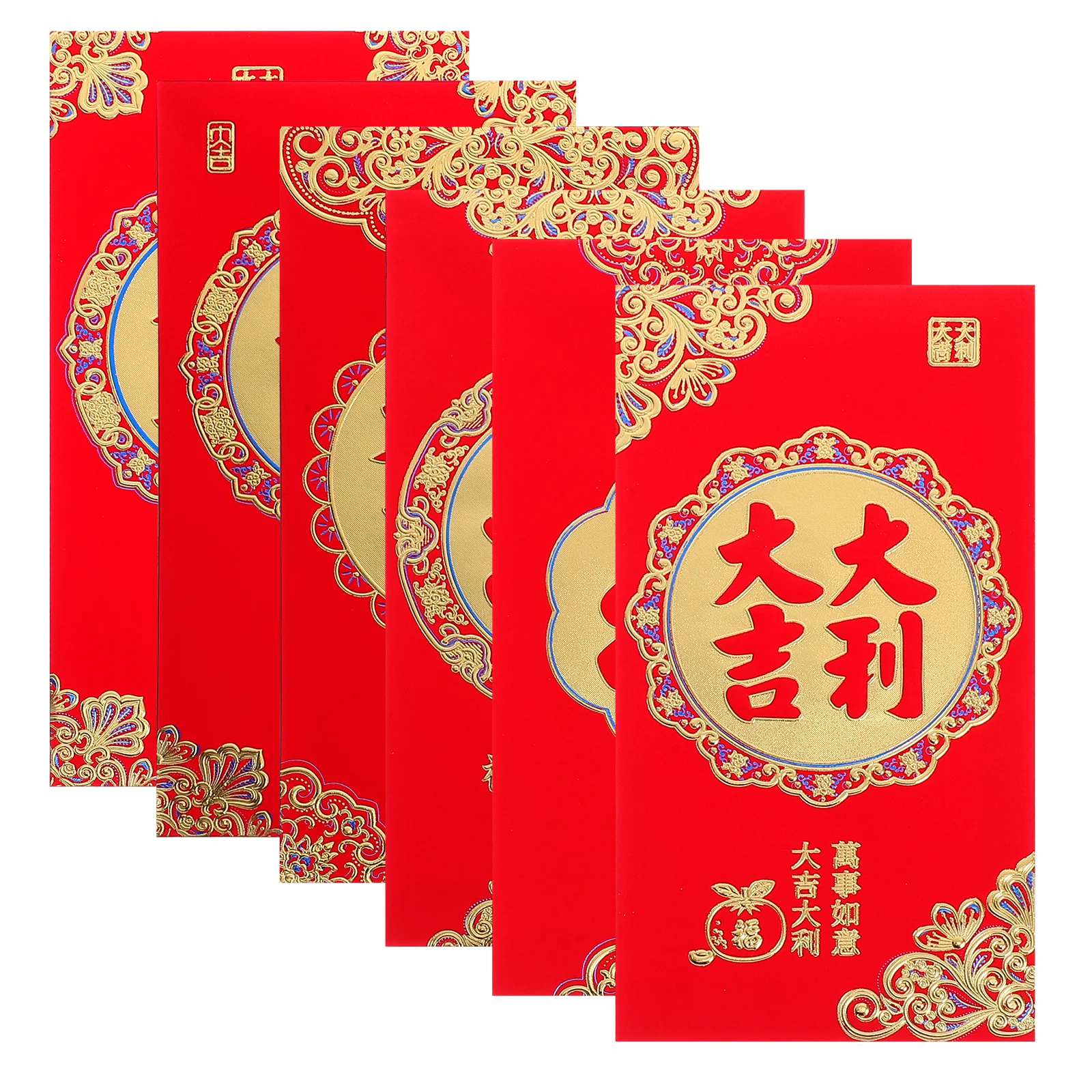 36Pcs Red Envelopes for Chinese New Year Festive Money Packets with Blessings Luck Envelope Set for Year of The Snake
36Pcs Red Envelopes for Chinese New Year Festive Money Packets with Blessings Luck Envelope Set for Year of The Snake