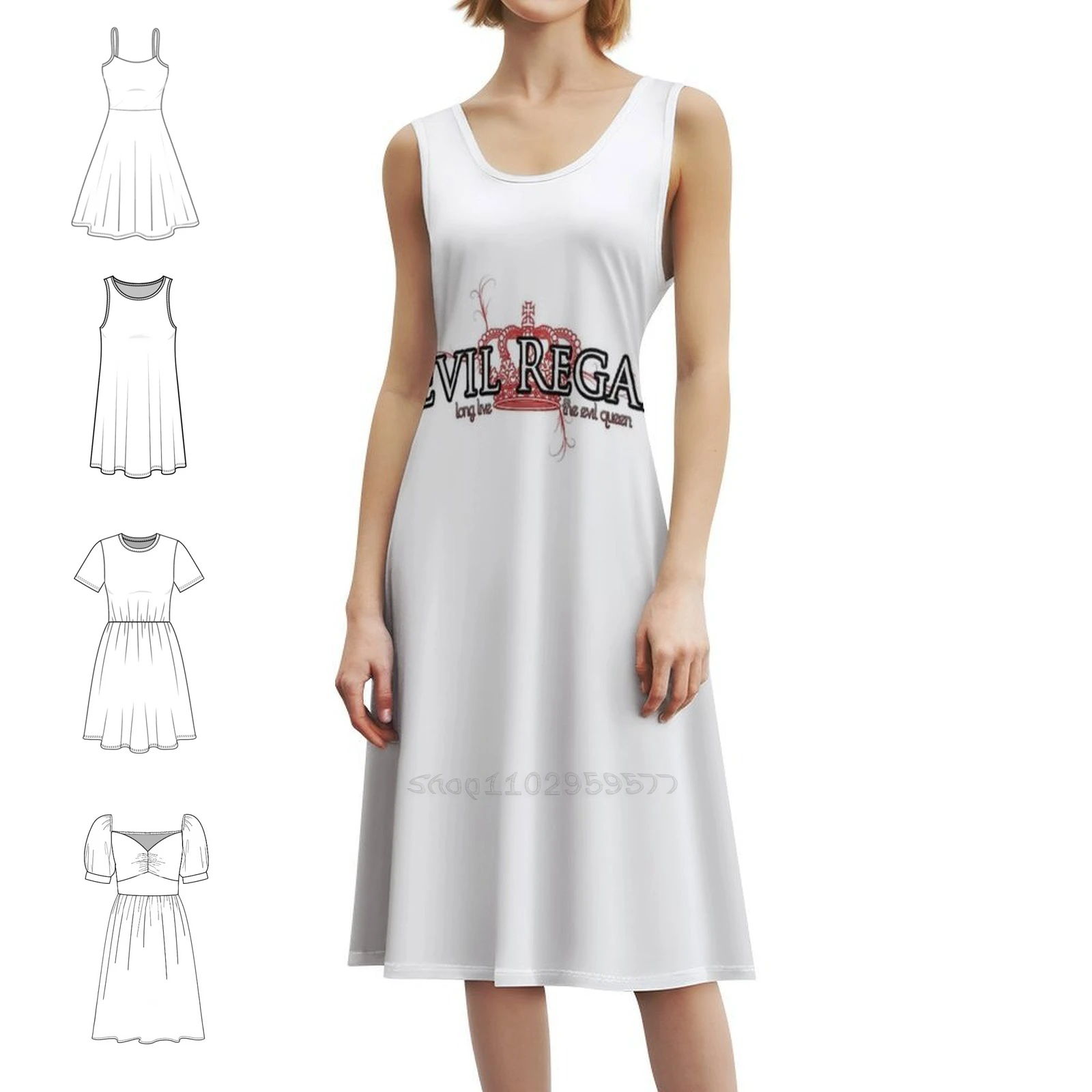 Evil Regal Preppy Style Mini Dress For Women A-Line Loose Fit Casual Day Dress Evil Regal Evil Regals Evil Queen Woman Clothes
Evil Regal Preppy Style Mini Dress For Women A-Line Loose Fit Casual Day Dress Evil Regal Evil Regals Evil Queen Woman Clothes