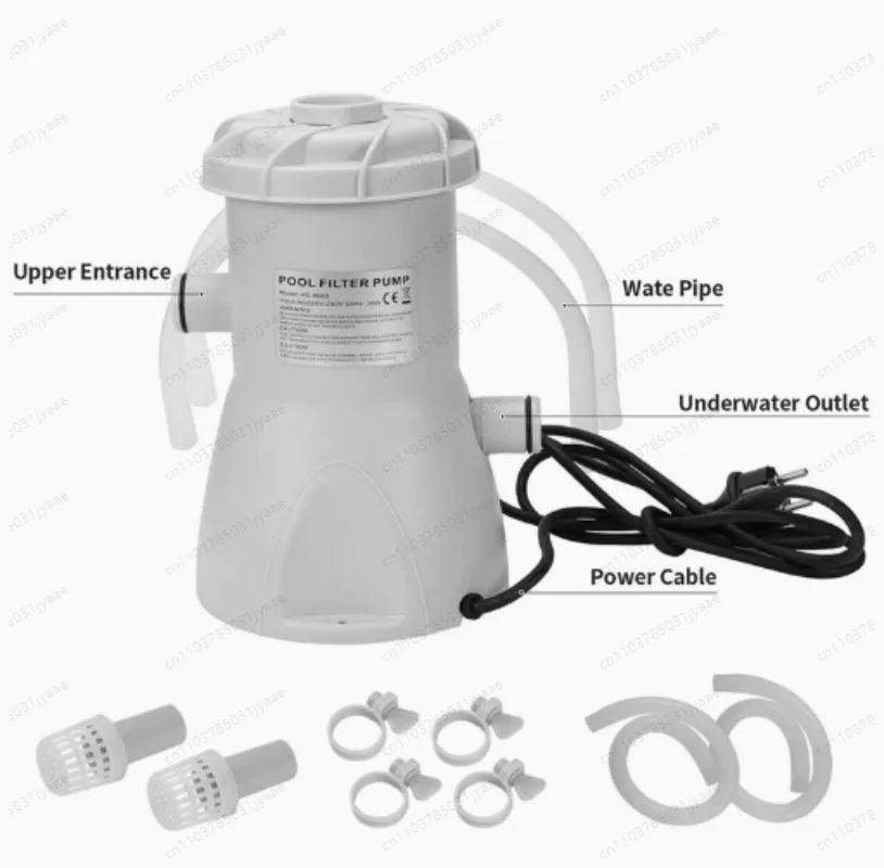 Suitable for filter pump surface swimming pool simple frame filtration swimming pool impurity filtration
Suitable for filter pump surface swimming pool simple frame filtration swimming pool impurity filtration
