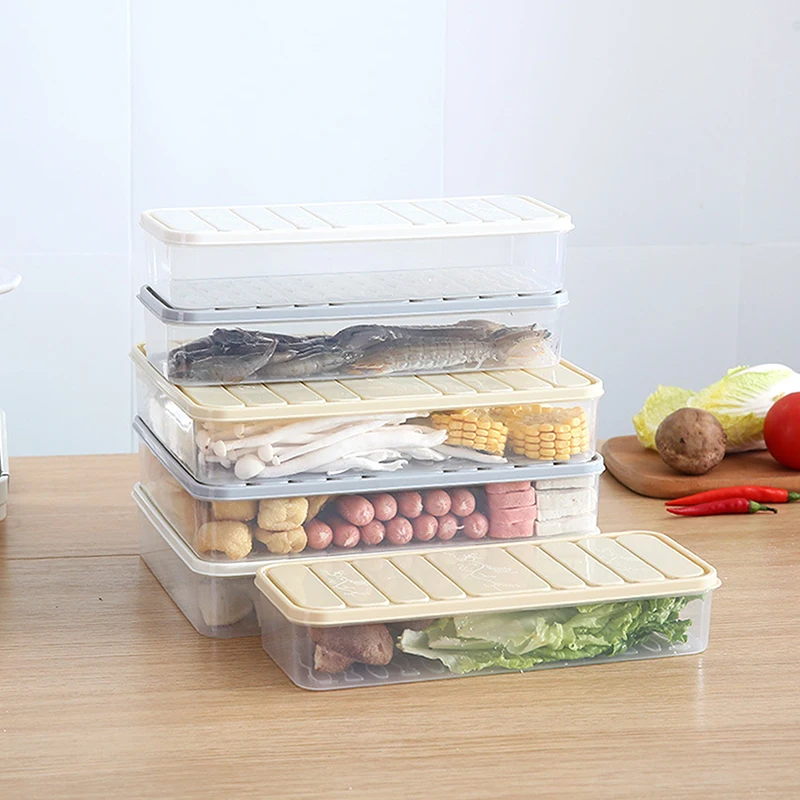 Meat Frozen Fresh-keeping Box With Cover Refrigerator Partition Finishing Box Refrigerator Storage Box Organizer
Meat Frozen Fresh-keeping Box With Cover Refrigerator Partition Finishing Box Refrigerator Storage Box Organizer