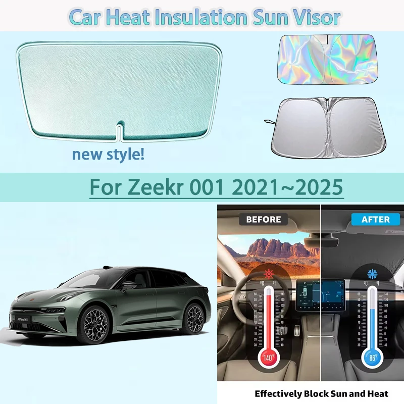 Car Front Windshield Sunshade Heat Insulation Sun Visor Summer Auto Accessories For Zeekr 001 2021~2025 2022 2023 2024 Foldable
Car Front Windshield Sunshade Heat Insulation Sun Visor Summer Auto Accessories For Zeekr 001 2021~2025 2022 2023 2024 Foldable