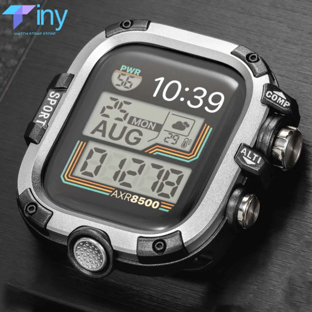 Metal Bumper Case For Apple Watch Ultra 3 2 49mm 46mm 45mm 44mm Screen Protector Cover With Film iWatch Series 11 10 9 8 7 6 SE
Metal Bumper Case For Apple Watch Ultra 3 2 49mm 46mm 45mm 44mm Screen Protector Cover With Film iWatch Series 11 10 9 8 7 6 SE