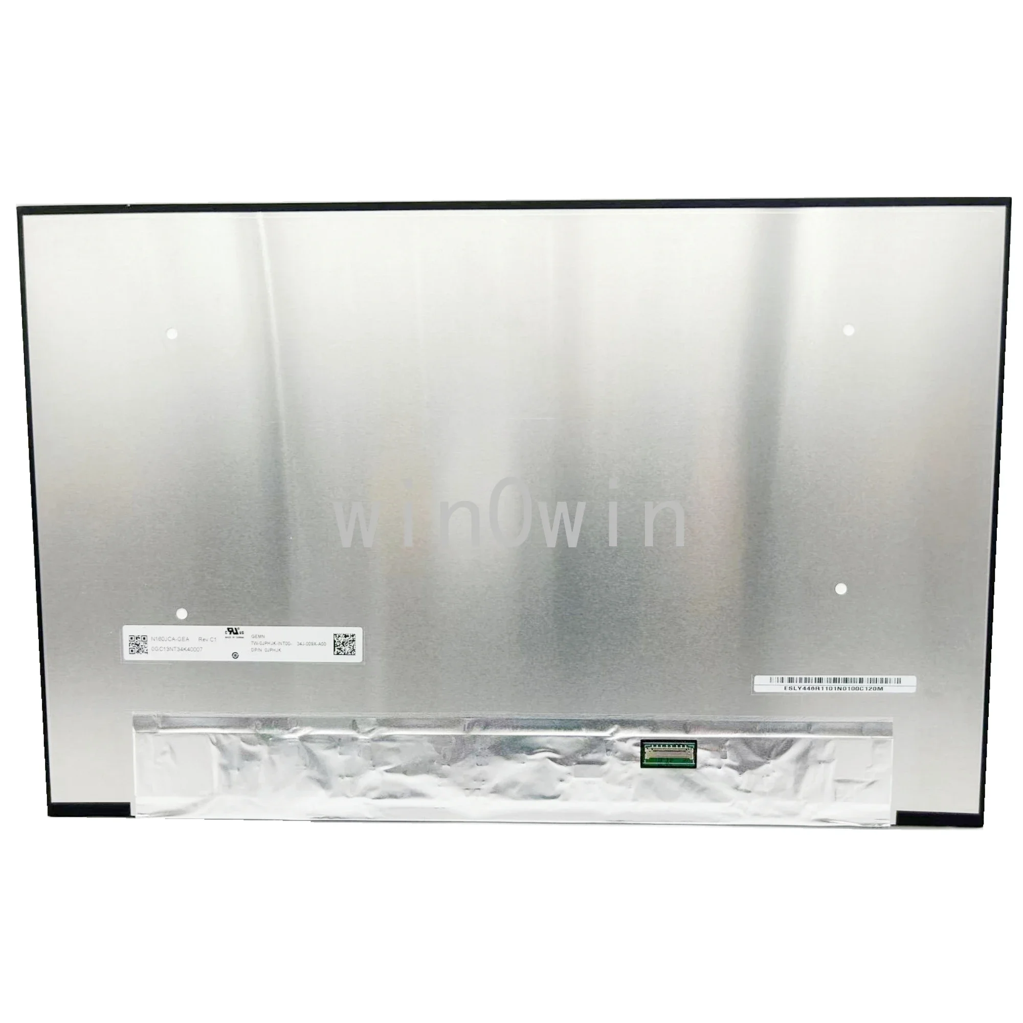 N160JCA-GEA EDP 30Pin 1920X1200 16.0 Inch Matrix Display Panel Laptop LCD Screen
N160JCA-GEA EDP 30Pin 1920X1200 16.0 Inch Matrix Display Panel Laptop LCD Screen
