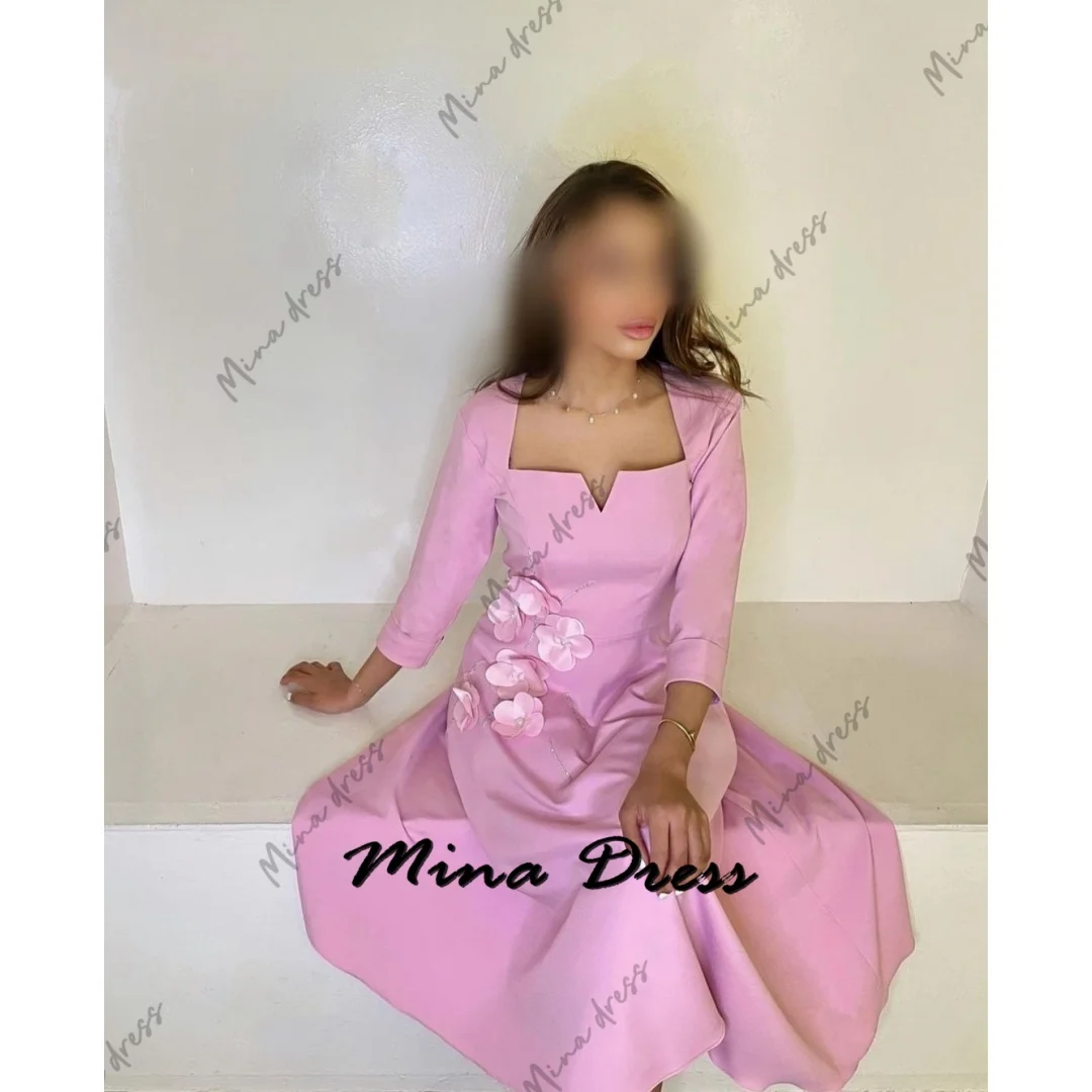 Mina Customized Elegance Evening Dresses 2024 Luxury Dress for Weddings Simplicity Women's Sleeve Evening Gown Dubai Flowers
Mina Customized Elegance Evening Dresses 2024 Luxury Dress for Weddings Simplicity Women's Sleeve Evening Gown Dubai Flowers