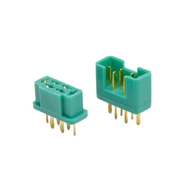 10Pairs Amass MPX Connector Male Female Plug 24K Gold Plated 6 Pin AM-1016 for RC Glider Signal Line Connection Accessories
10Pairs Amass MPX Connector Male Female Plug 24K Gold Plated 6 Pin AM-1016 for RC Glider Signal Line Connection Accessories