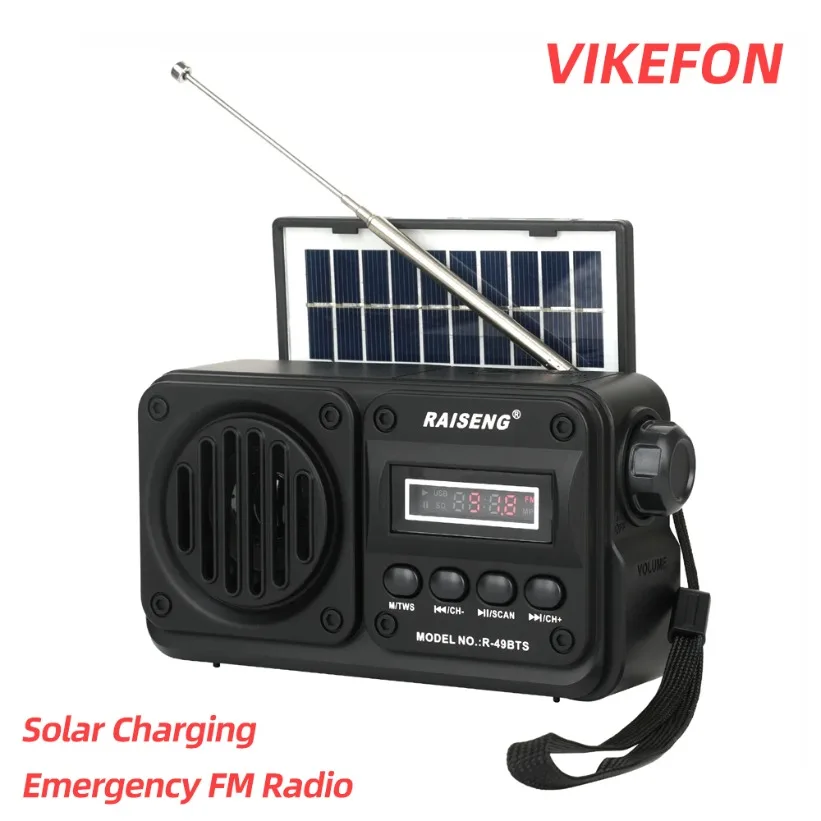 Solar Charging Emergency FM Radio Broadcast Upgrade Wireless Bluetooth Speaker MP3 Playback FM Radio Full Band High Sensitivity 
Solar Charging Emergency FM Radio Broadcast Upgrade Wireless Bluetooth Speaker MP3 Playback FM Radio Full Band High Sensitivity