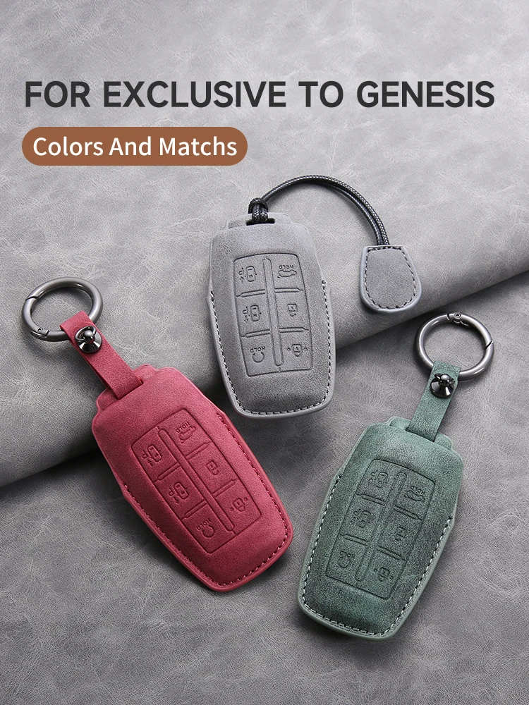 for Exclusive To Genesis Car Smart Key Case Cover Key Pack Remote Protection Sleeve Buckle Rope Special Accessories Multi Styles
for Exclusive To Genesis Car Smart Key Case Cover Key Pack Remote Protection Sleeve Buckle Rope Special Accessories Multi Styles