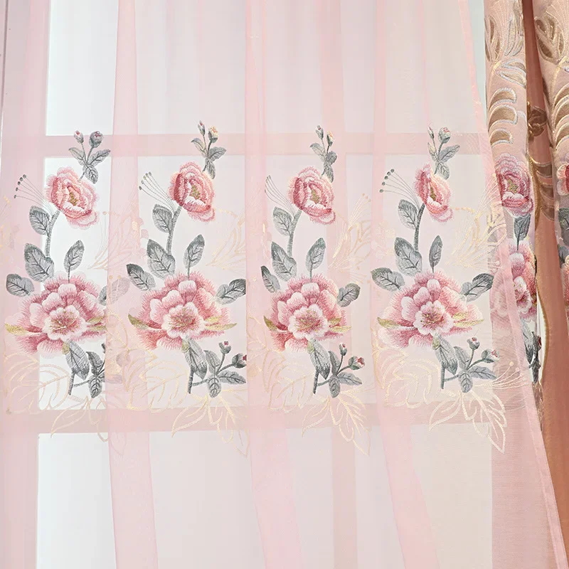 European Style Living For Room Dining Bedroom Luxury Chenille Embroidered Curtains Pink Curtains Valance Curtains Window Curtain
European Style Living For Room Dining Bedroom Luxury Chenille Embroidered Curtains Pink Curtains Valance Curtains Window Curtain