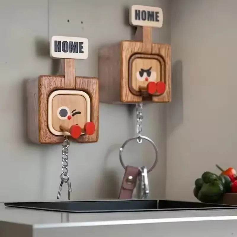 Decorative Key Rack Magnetic Key Hanger Artisanal Funny Facial Pattern Compact Layout Home Entryway Ornament Unique Daily Gift
Decorative Key Rack Magnetic Key Hanger Artisanal Funny Facial Pattern Compact Layout Home Entryway Ornament Unique Daily Gift