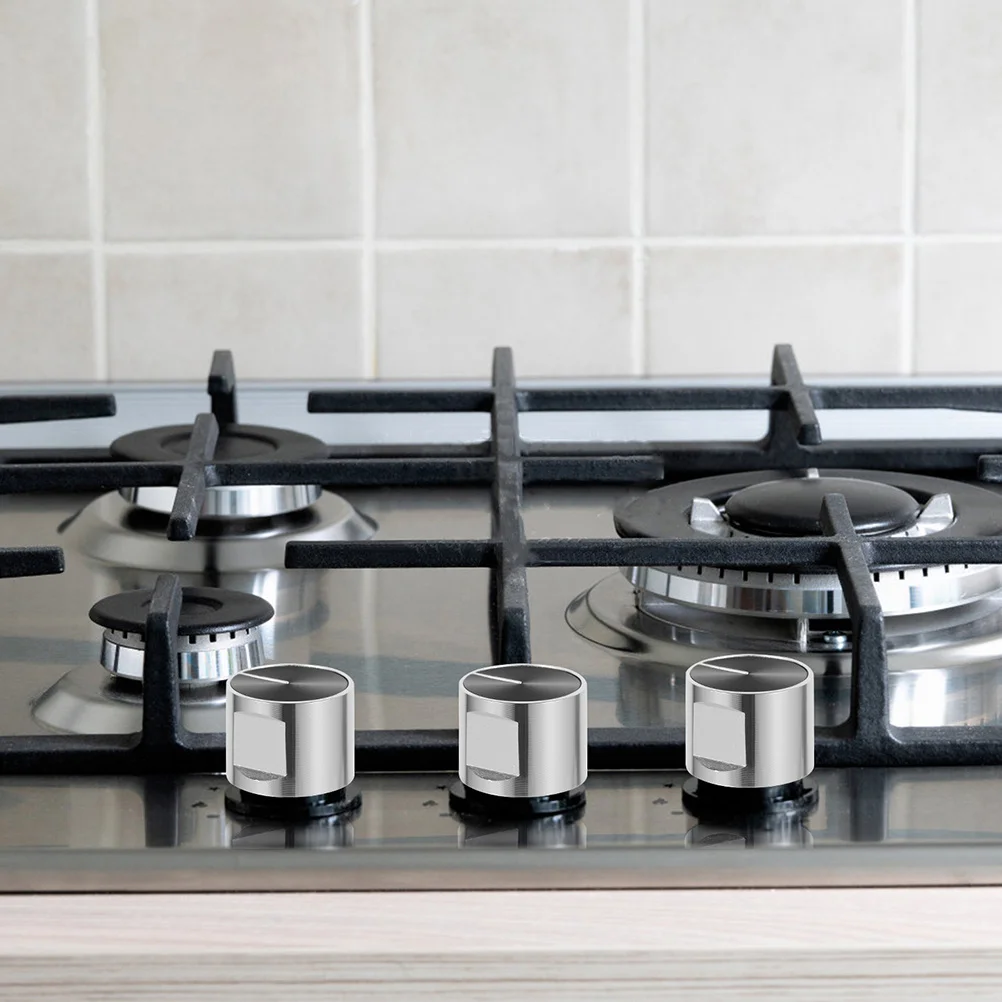 5Pcs Metal Knobs Gas Stove Replacement Durable Ignition Switch Buttons for Embedded Stoves Universal Fit Stove Accessories
5Pcs Metal Knobs Gas Stove Replacement Durable Ignition Switch Buttons for Embedded Stoves Universal Fit Stove Accessories