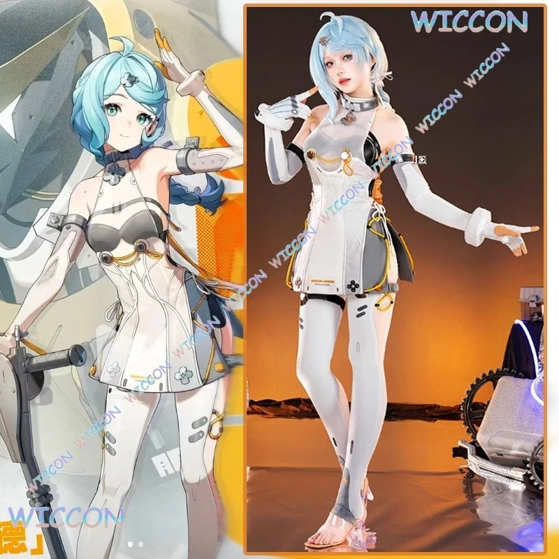 YesOk/Game Zenless Zone Zero Seed Cosplay Costume Seed Cosplay Wig Dress Gloves Props Halloween Party Carnival Role Play Women
YesOk/Game Zenless Zone Zero Seed Cosplay Costume Seed Cosplay Wig Dress Gloves Props Halloween Party Carnival Role Play Women