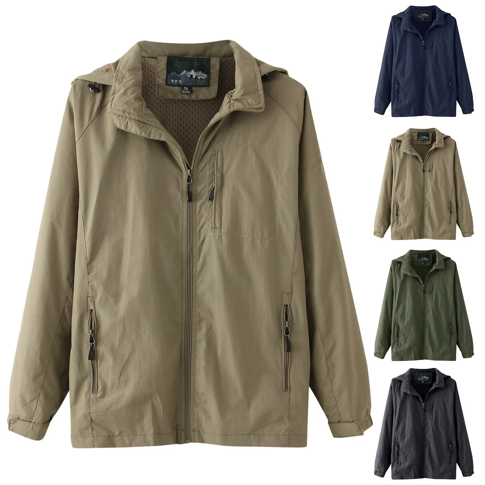 Windbreaker Men's Waterproof Jackets Military Tactical Hooded Jacket Coat 2023 Spring Jacket Men Summer Male Clothing Sweatshirt
Windbreaker Men's Waterproof Jackets Military Tactical Hooded Jacket Coat 2023 Spring Jacket Men Summer Male Clothing Sweatshirt