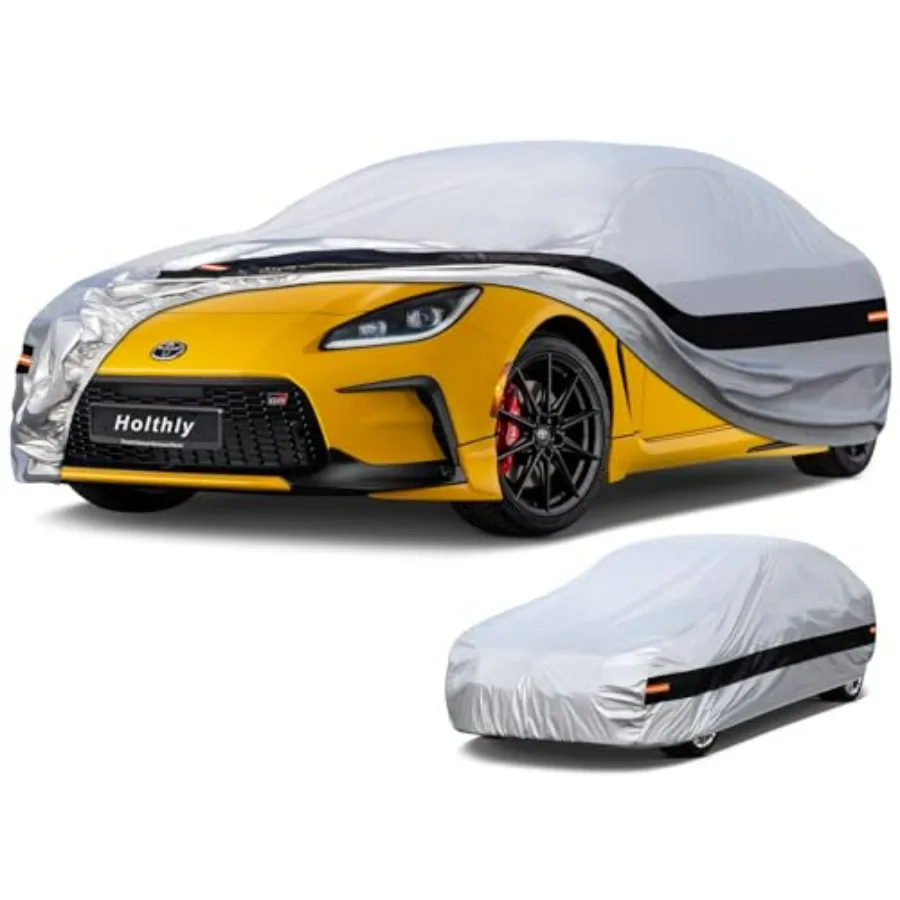 10 Layers Car Cover for Subaru BRZ/Toyota 86 2012-2025,Waterproof All Weather Outdoor Full Cover with Cotton, Silver Sun Dust R
10 Layers Car Cover for Subaru BRZ/Toyota 86 2012-2025,Waterproof All Weather Outdoor Full Cover with Cotton, Silver Sun Dust R