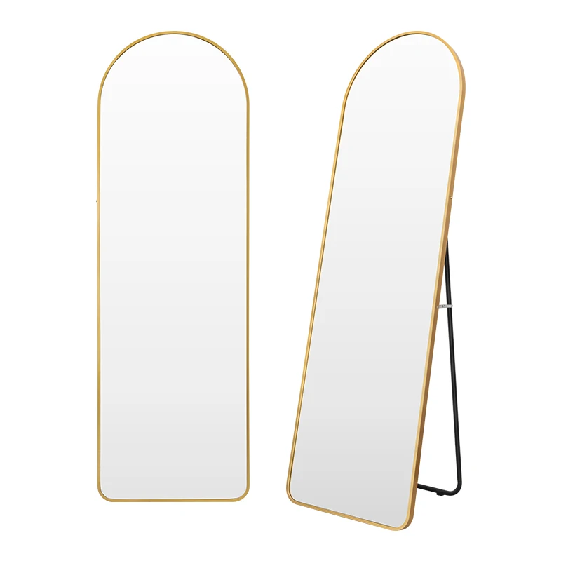 Золотое портативное напольное зеркало из нержавеющей стали, зеркало в полный рост, арочное зеркало, настенное зеркало, большое зеркало для комнаты, настенное зеркало-мурал
Золотое портативное напольное зеркало из нержавеющей стали, зеркало в полный рост, арочное зеркало, настенное зеркало, большое зеркало для комнаты, настенное зеркало-мурал