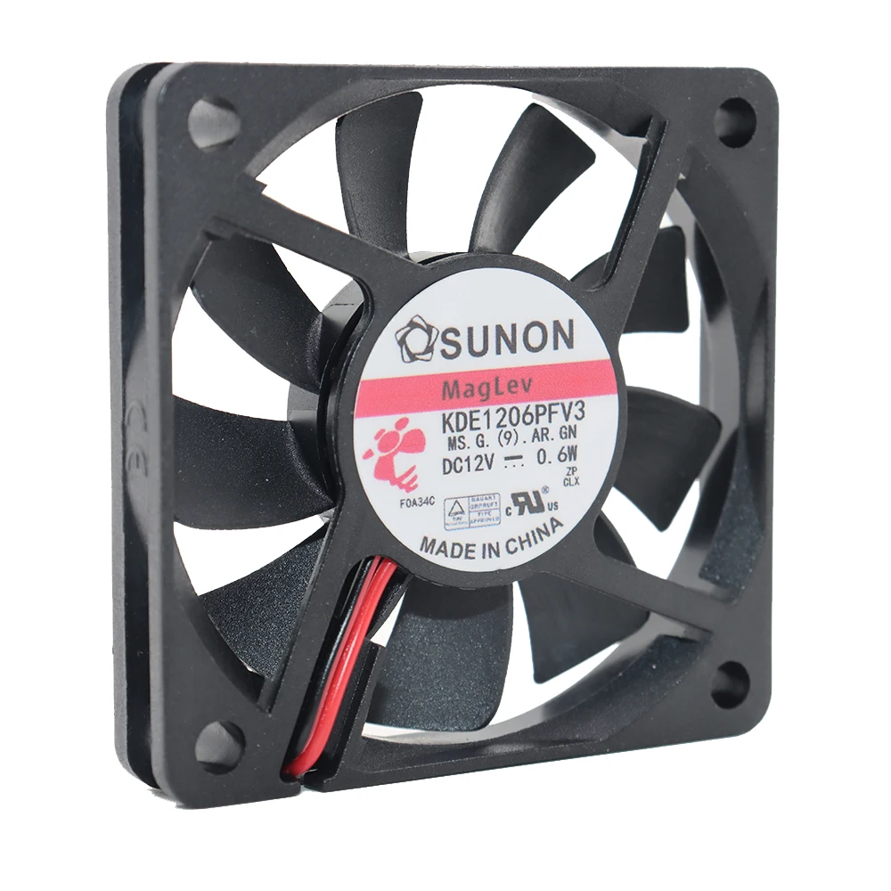 Brand new original KDE1206PFV3 12V 0.6W SUNON Jianzhun 6010 6CM magnetic levitation ultra quiet cooling fan
Brand new original KDE1206PFV3 12V 0.6W SUNON Jianzhun 6010 6CM magnetic levitation ultra quiet cooling fan