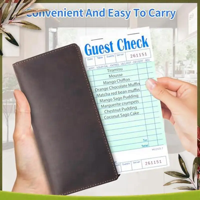 New-10 Pack Guest Check Books, Server Note Pads For Restaurant, Green Waiter Checkbook, Restaurant Order Pad 50 Sheets/Pack
New-10 Pack Guest Check Books, Server Note Pads For Restaurant, Green Waiter Checkbook, Restaurant Order Pad 50 Sheets/Pack