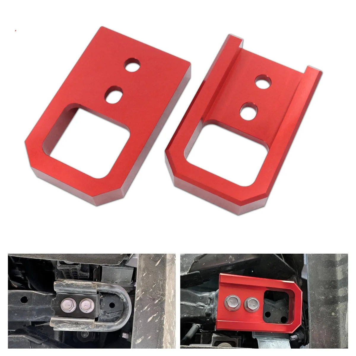 Aluminum Front Tow Hooks for Toyota Tacoma 4runner 2024-2026 Bumper Bar Towing Trailer Hook Automobile Exterior Accessories
Aluminum Front Tow Hooks for Toyota Tacoma 4runner 2024-2026 Bumper Bar Towing Trailer Hook Automobile Exterior Accessories