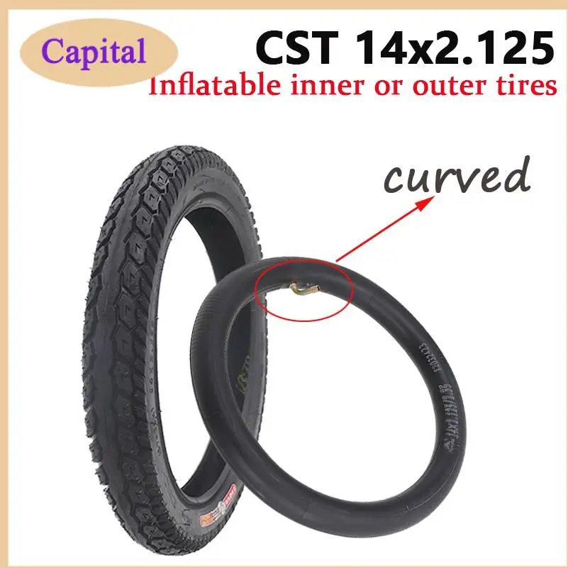 Used as a replacement for folding electric bicycles and inflatable tire accessories, thick CST tires 14x2.125 (57-254)
Used as a replacement for folding electric bicycles and inflatable tire accessories, thick CST tires 14x2.125 (57-254)