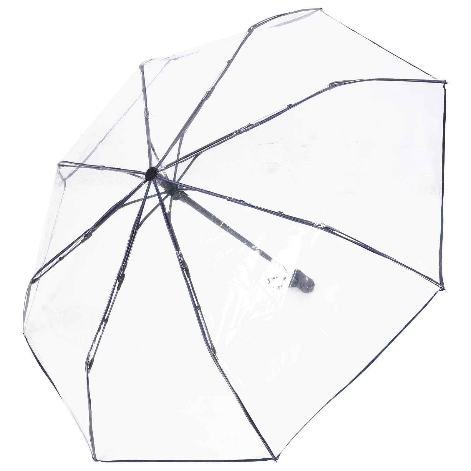 Fully Automatic fold Transparent Umbrella Folding Mini Tripod H Rubber Material Transparent Folding Umbrella Rainy Day Travel
Fully Automatic fold Transparent Umbrella Folding Mini Tripod H Rubber Material Transparent Folding Umbrella Rainy Day Travel