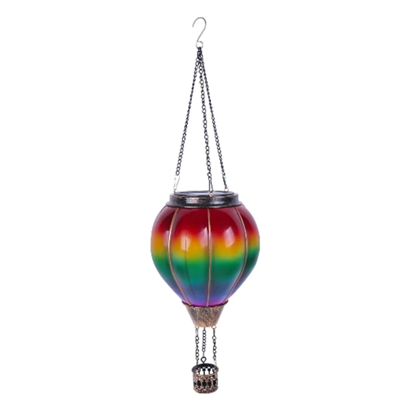 Hot Air Balloon Solar Lantern Lights Outdoor Hanging Solar Lantern For Garden Yard Patio Porch Decor
Hot Air Balloon Solar Lantern Lights Outdoor Hanging Solar Lantern For Garden Yard Patio Porch Decor