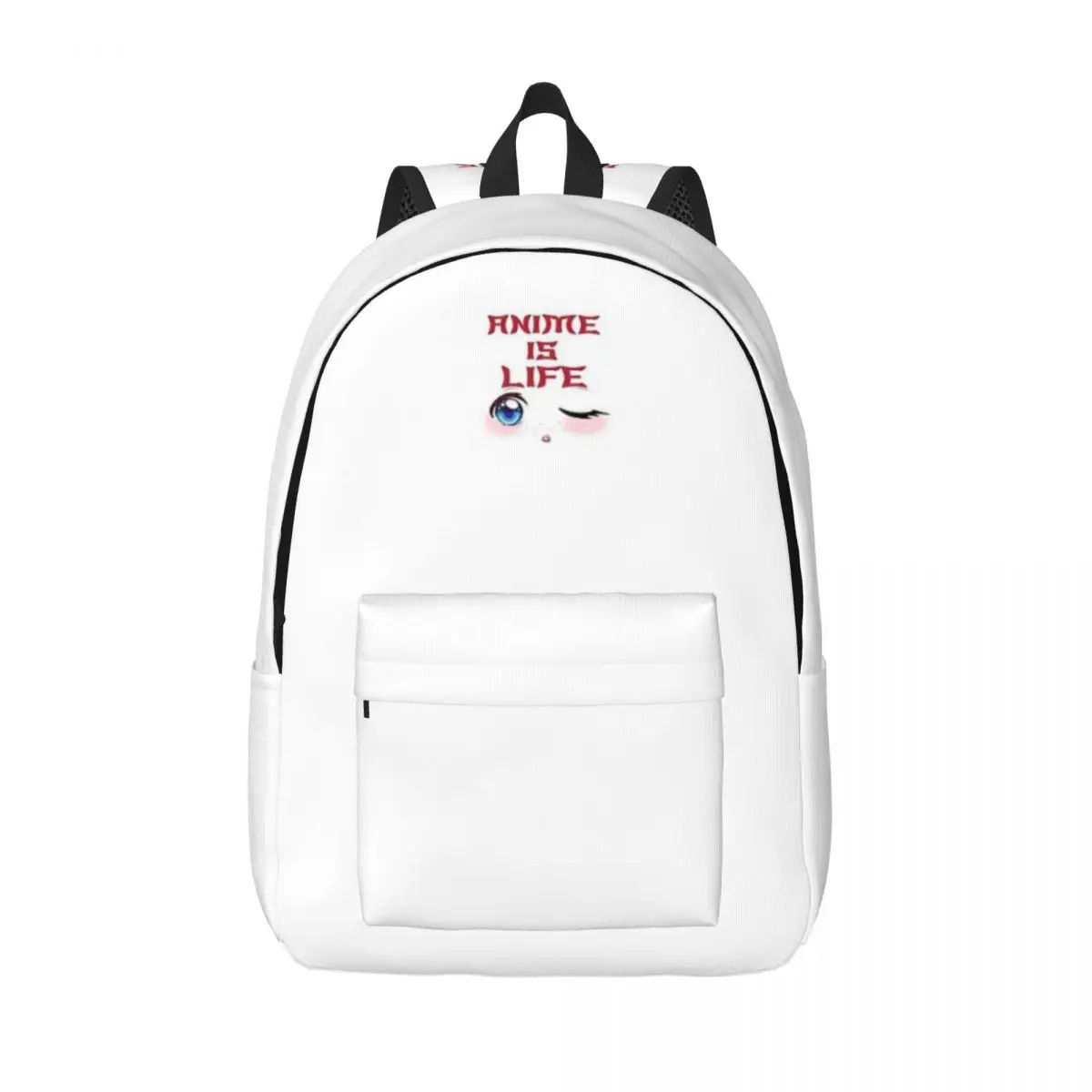 ANIME IS LIFE WITH ANIME-STYLE DRAWING Simple and Stylish Backpack Canvas Backpack Student 
ANIME IS LIFE WITH ANIME-STYLE DRAWING Simple and Stylish Backpack Canvas Backpack Student