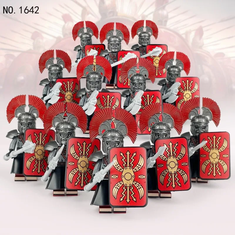 Cross-borderwholesale1642Romansoldierssmallparticlecorpsminiaturemodelchildrenassembled building block toy building block people
Cross-borderwholesale1642Romansoldierssmallparticlecorpsminiaturemodelchildrenassembled building block toy building block people