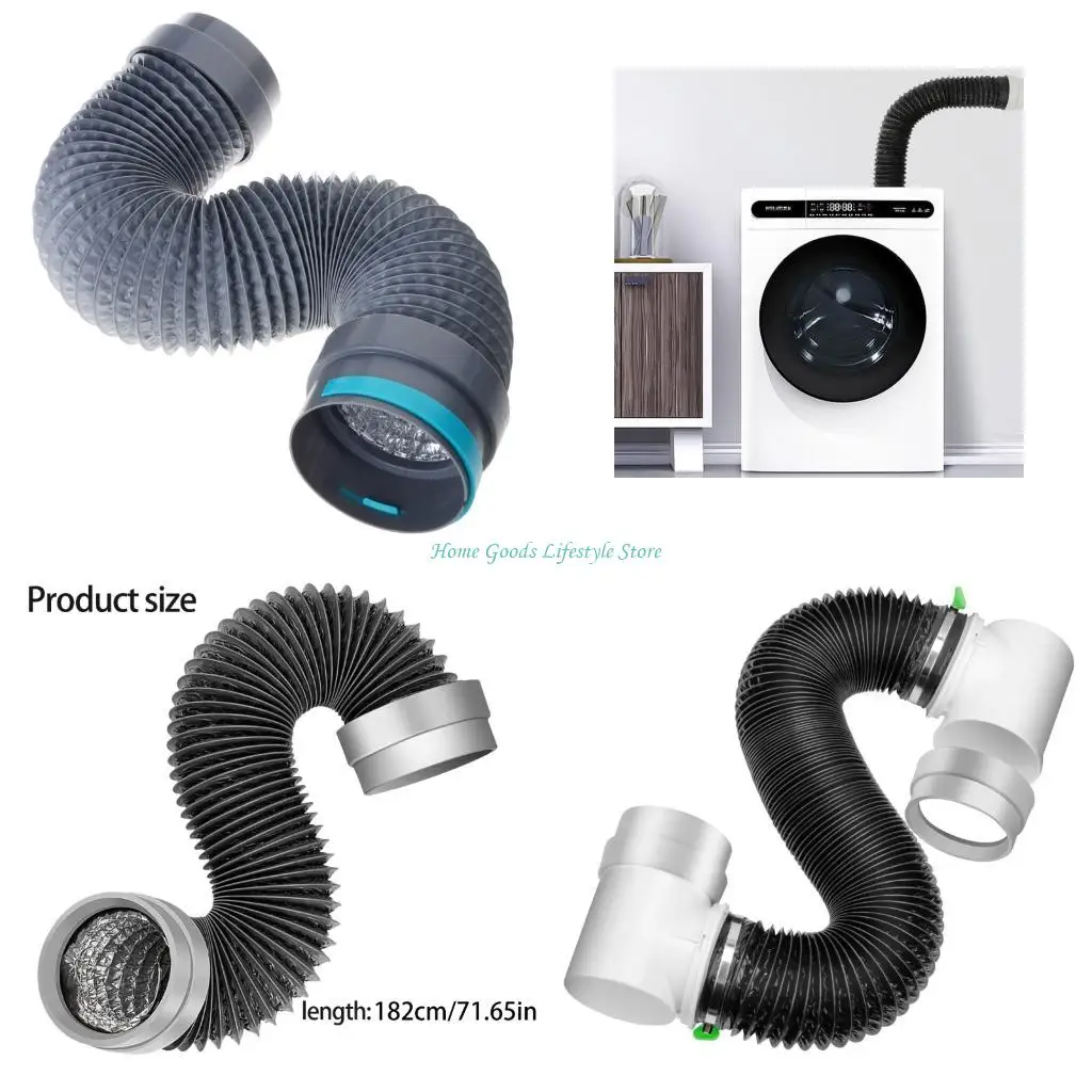 E74E 5 Foot Extension Ventilation Hose 4inch Diameter Best Airflows for Bathroom
E74E 5 Foot Extension Ventilation Hose 4inch Diameter Best Airflows for Bathroom