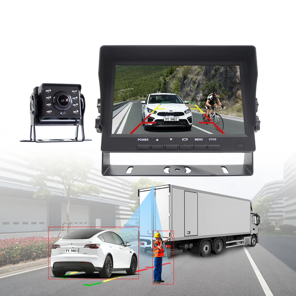7-дюймовый 1080P AHD автомобильный дисплей Водонепроницаемый вид сзади Автобус Сверхмощный вилочный погрузчик Сплит Помощь заднего вида Вид сбоку Автомобильный задний погрузчик
7-дюймовый 1080P AHD автомобильный дисплей Водонепроницаемый вид сзади Автобус Сверхмощный вилочный погрузчик Сплит Помощь заднего вида Вид сбоку Автомобильный задний погрузчик