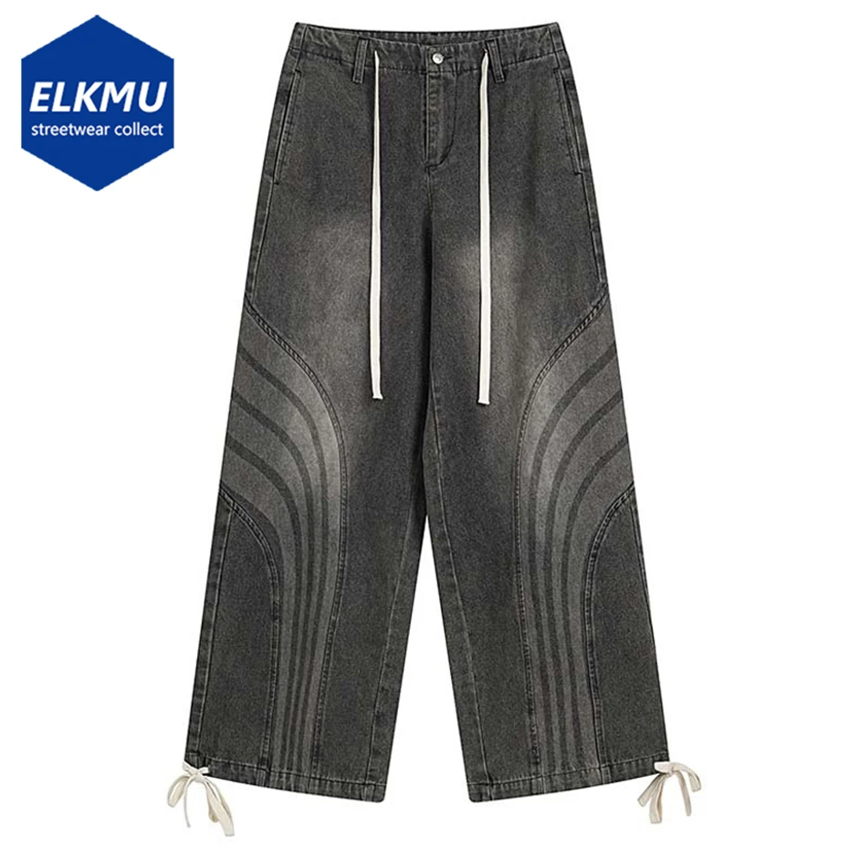 Striped Patchwork Baggy Jeans Black Blue Wide Leg Loose Straight Denim Pants Men Streetwear Harajuku Hip Hop Jeans Trousers
Striped Patchwork Baggy Jeans Black Blue Wide Leg Loose Straight Denim Pants Men Streetwear Harajuku Hip Hop Jeans Trousers