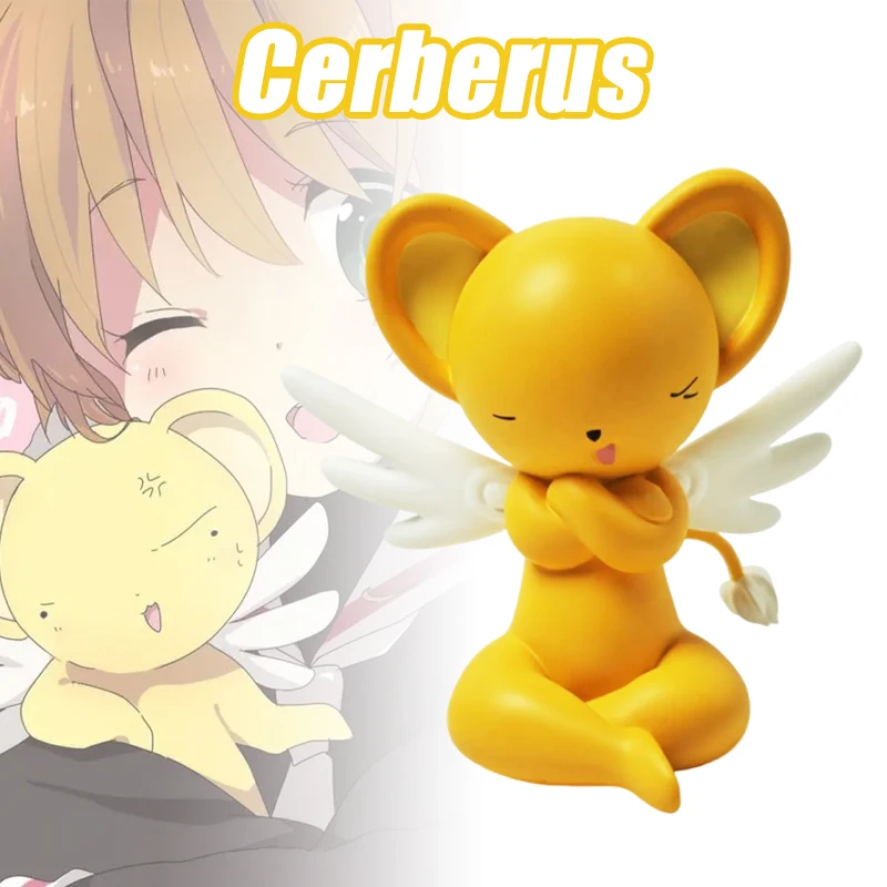 Фигурки Card Captor Sakura, фигурка Cerberus, 7 см, аниме-фигурка, модели из ПВХ, статуя Gk, коллекционные игрушки, украшение комнаты, подарки для детей
Фигурки Card Captor Sakura, фигурка Cerberus, 7 см, аниме-фигурка, модели из ПВХ, статуя Gk, коллекционные игрушки, украшение комнаты, подарки для детей