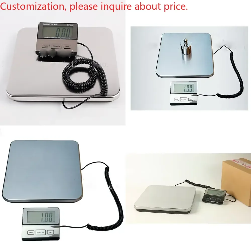 Digital Postal Scale Desktop Post Office Weight Shipping Stainless Surface 100Kg Luggage Weighing
Digital Postal Scale Desktop Post Office Weight Shipping Stainless Surface 100Kg Luggage Weighing