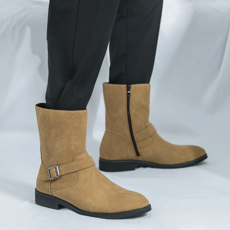 Casual high top men's shoes Vintage autumn and winter versatile styles Trendy Party Outdoor daily warm boots Plus Size 38-46
Casual high top men's shoes Vintage autumn and winter versatile styles Trendy Party Outdoor daily warm boots Plus Size 38-46