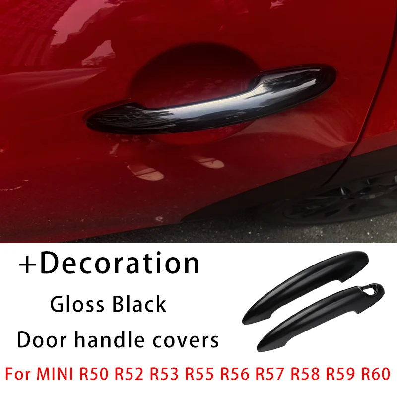 Глянцевый черный чехол на дверную ручку автомобиля для BMW MINI Cooper S R50 R52 R53 R55 R56 R57 R58 R59 R61 R60
Глянцевый черный чехол на дверную ручку автомобиля для BMW MINI Cooper S R50 R52 R53 R55 R56 R57 R58 R59 R61 R60