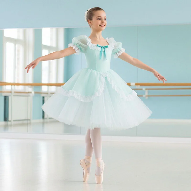 Long Romantic Ballet Tutu Blue Ballet Dress Performance Clothes Swan Lake Ballerine Femme Children Girls Fairy Ballet Costume
Long Romantic Ballet Tutu Blue Ballet Dress Performance Clothes Swan Lake Ballerine Femme Children Girls Fairy Ballet Costume