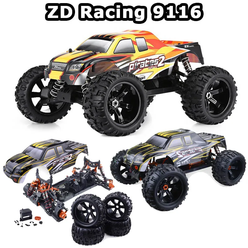 1/8 ZD Racing 9116-V3 V2 4WD Brushless 120A ESC Electric Monster Truck Metal Frame climbing off-road vehicle RTR RC Car
1/8 ZD Racing 9116-V3 V2 4WD Brushless 120A ESC Electric Monster Truck Metal Frame climbing off-road vehicle RTR RC Car