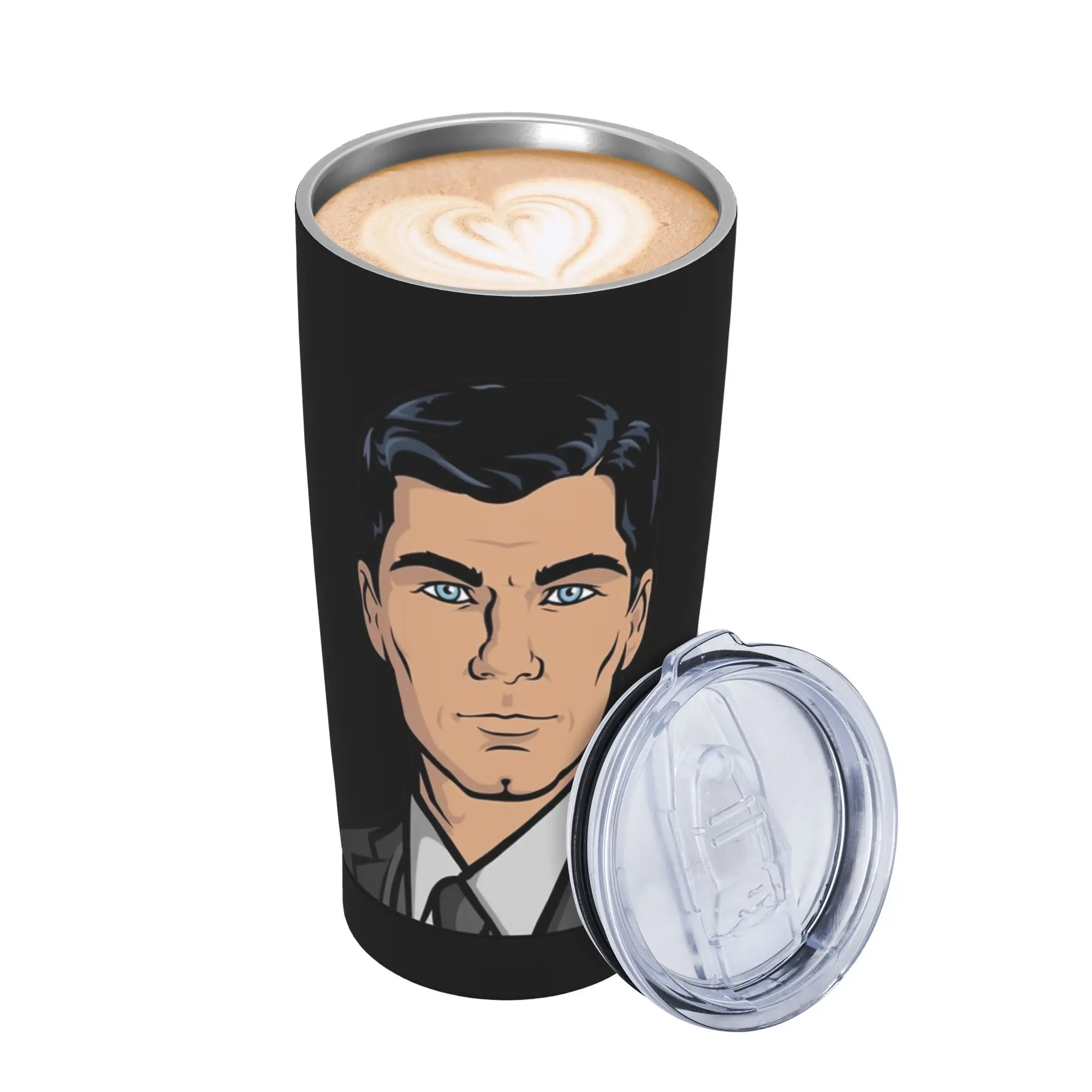 Stainless Steel Tumbler Archer Sterling Cartoon Tv Show Coffee Mug Keep Heat Hot Drinks Car Mugs Travel Water Bottle
Stainless Steel Tumbler Archer Sterling Cartoon Tv Show Coffee Mug Keep Heat Hot Drinks Car Mugs Travel Water Bottle