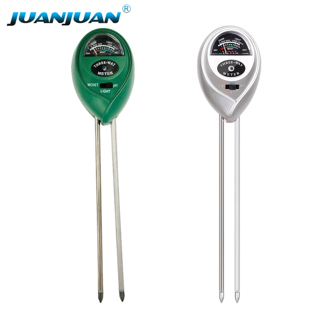 Ручной тестер почвы, функция 3 в 1, детектор почвы PH, измеритель влажности солнечного света, цветочные растения, монитор влажности почвы Plug and play
Ручной тестер почвы, функция 3 в 1, детектор почвы PH, измеритель влажности солнечного света, цветочные растения, монитор влажности почвы Plug and play