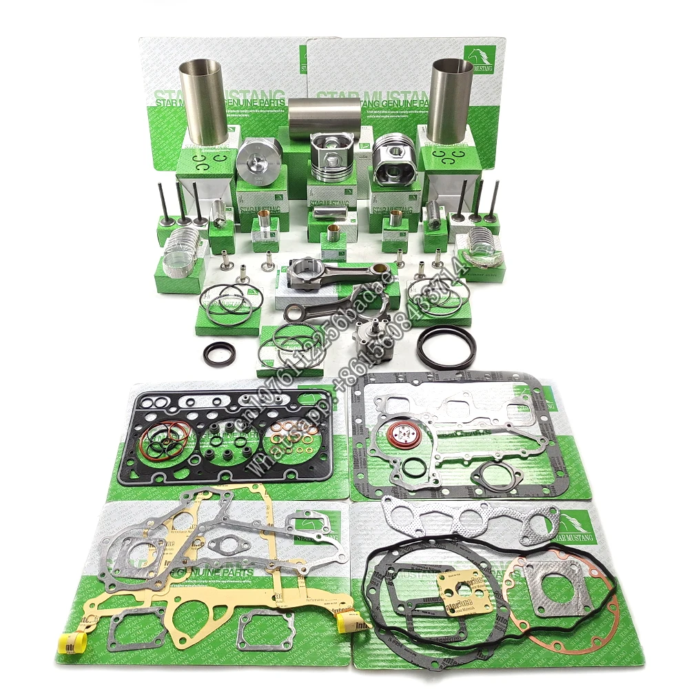 D1803 Engine Cylinder Liner Piston 1G831-21110 Ring 1G790-21053 Overhaul Parts Kit For Kubota Tractor Excavator
D1803 Engine Cylinder Liner Piston 1G831-21110 Ring 1G790-21053 Overhaul Parts Kit For Kubota Tractor Excavator