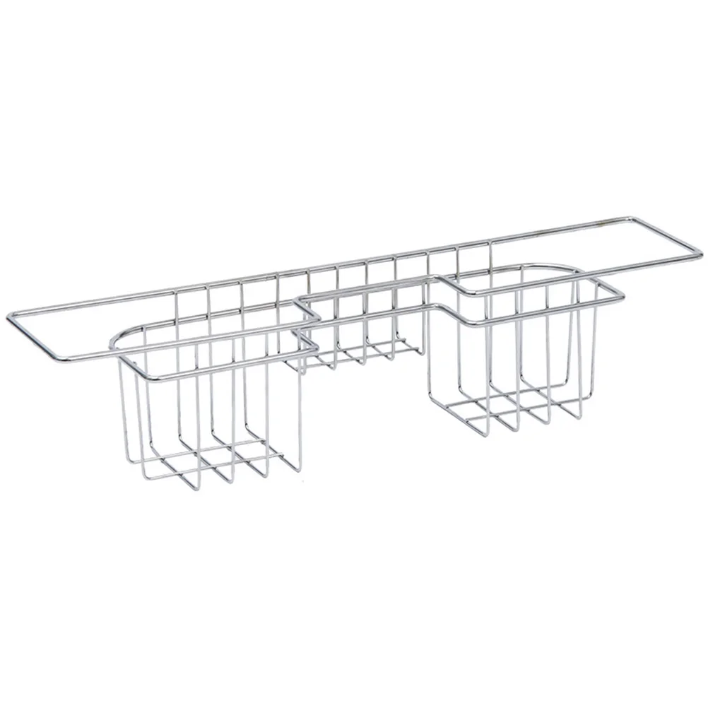 Stainless Steel Sink Draining Rack Organizer Corrosion Resistant Space Saving Sponge Brush Storage Basket For Kitchen Counter
Stainless Steel Sink Draining Rack Organizer Corrosion Resistant Space Saving Sponge Brush Storage Basket For Kitchen Counter