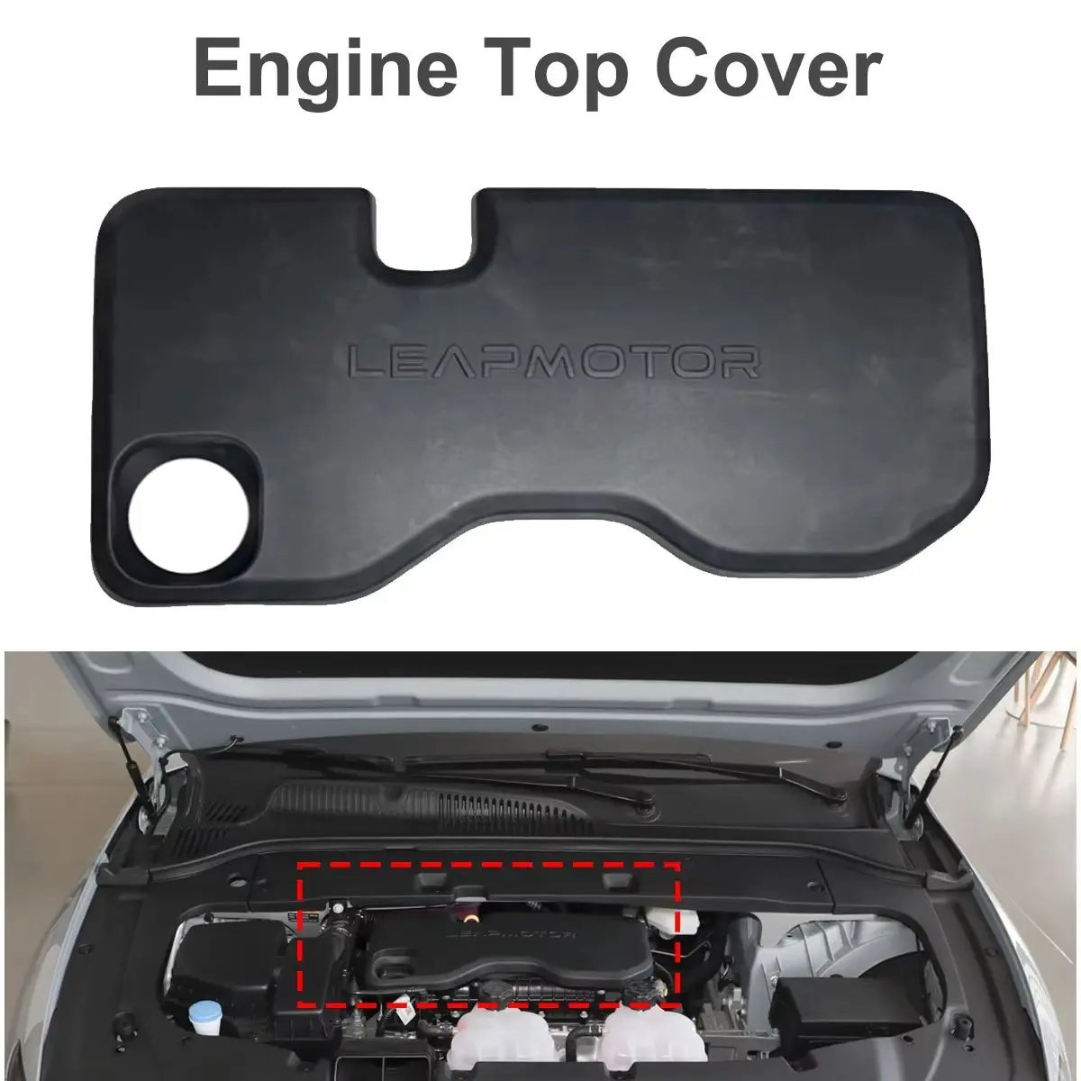 5220160-BC01 Engine Top Cover compatible with Leapmotor C01 Extended Range Protect Engine Bay Dustproof Decorative
5220160-BC01 Engine Top Cover compatible with Leapmotor C01 Extended Range Protect Engine Bay Dustproof Decorative