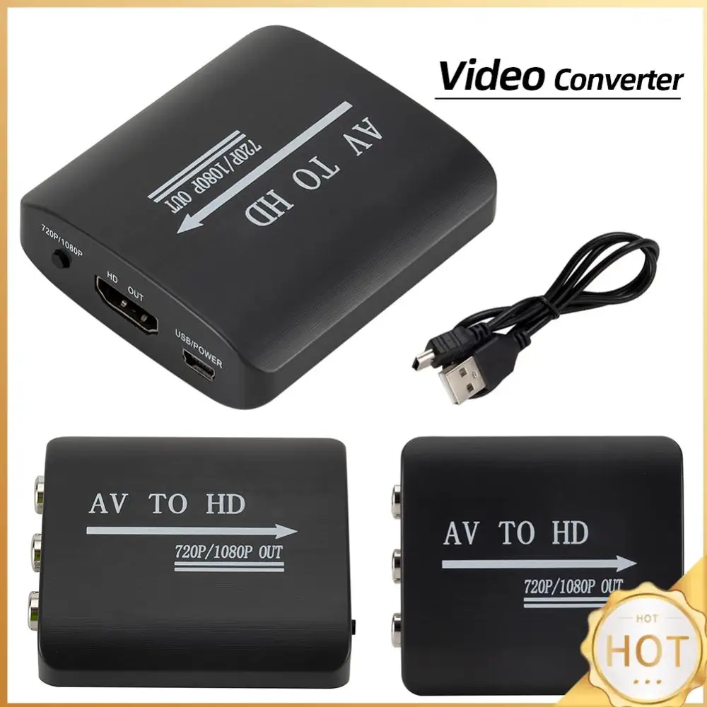 1080P HD AV To HDMI-Compatible Converter With USB Cable Video Box Converter Support PAL for N64 Wii PS1/2/3 Xbox One SNES Etc
1080P HD AV To HDMI-Compatible Converter With USB Cable Video Box Converter Support PAL for N64 Wii PS1/2/3 Xbox One SNES Etc
