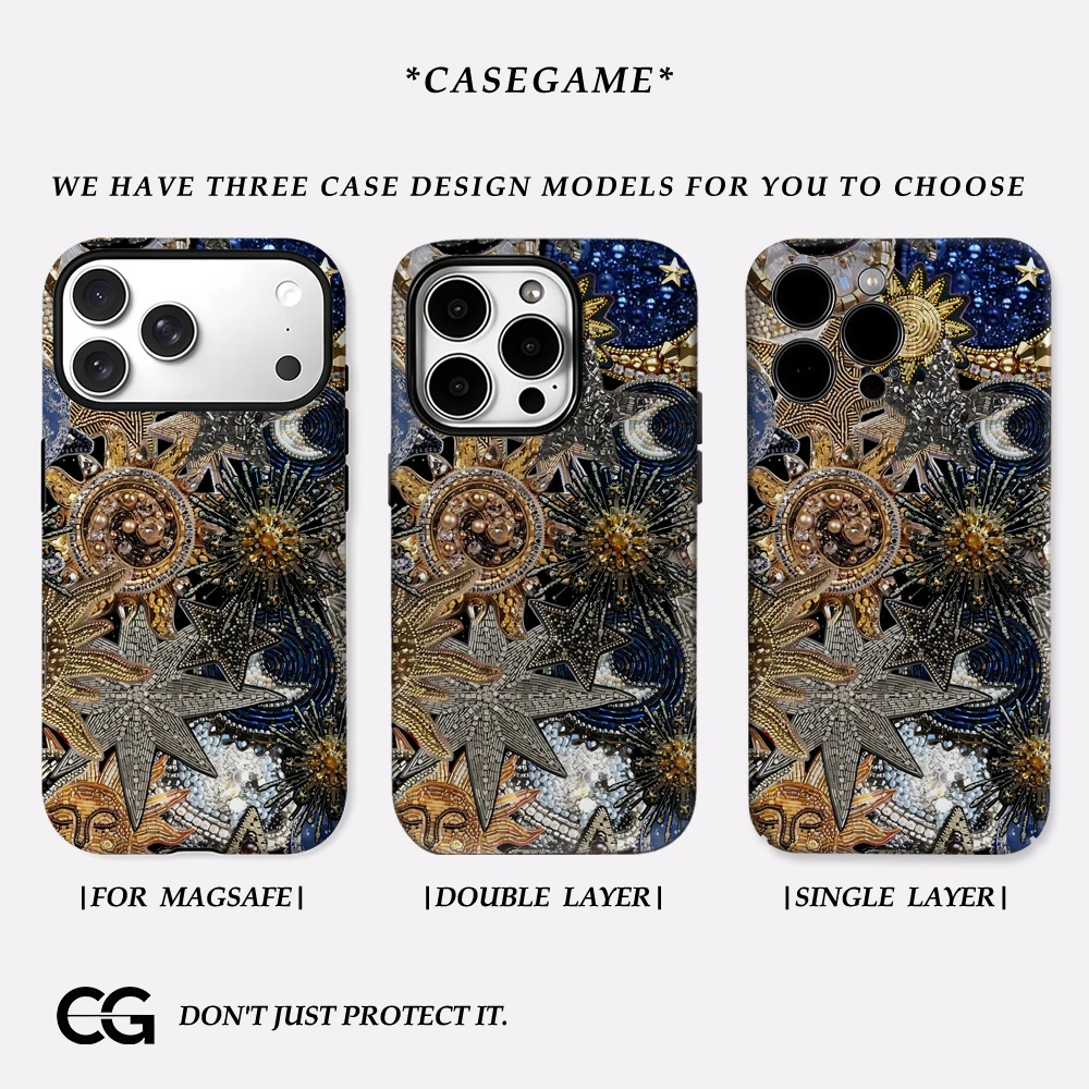 Celestial Gem Maze IPhone17 Must-Haves Phone Case for IPhone 17 16 15 14 13 24 Pro Max Plus Double-layer Back Cover
Celestial Gem Maze IPhone17 Must-Haves Phone Case for IPhone 17 16 15 14 13 24 Pro Max Plus Double-layer Back Cover